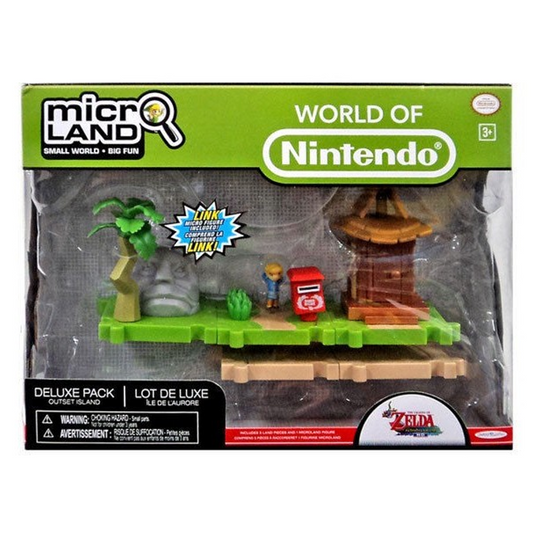 Nintendo Micro Land - The Legend Of Zelda Outset Island Series 2 Playset Deluxe