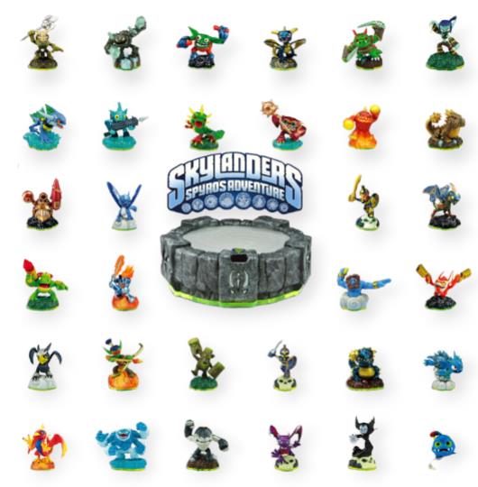 Skylanders - Spyro's Adventure - Figuren Auswahl - Ps3 Ps4 Wii WiiU Xbox360 Nintendo DS VA!