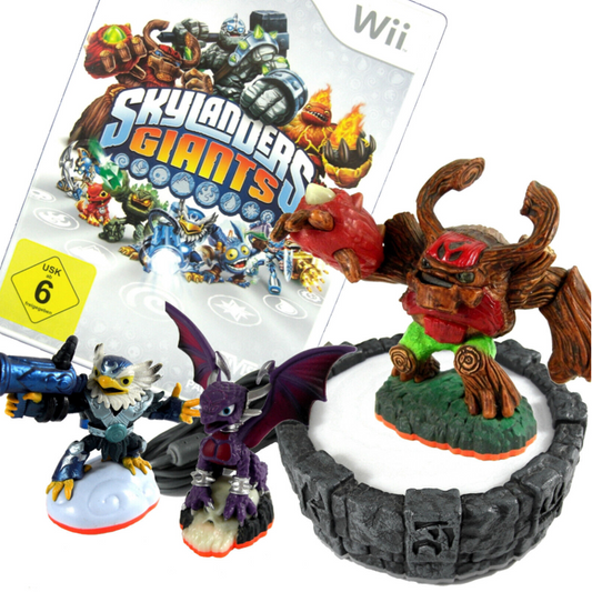 Nintendo Wii - Skylanders Giants Starter Pack - gebraucht