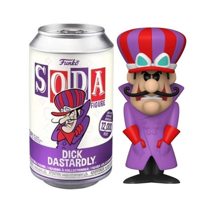 Funko Vinyl Soda: Dick Dastardly - gebraucht / geöffnet - sehr guter Zustand