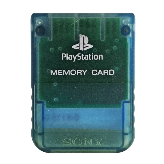 Original Sony Playstation 1 Ps1 Memory Card - blau - gebraucht