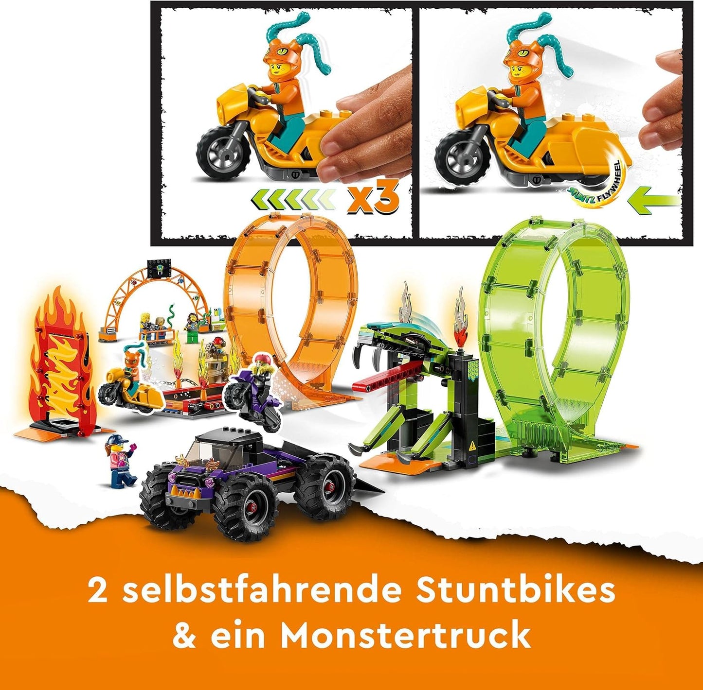 LEGO 60339 City Stuntz Stuntshow-Doppellooping - NEU in OVP