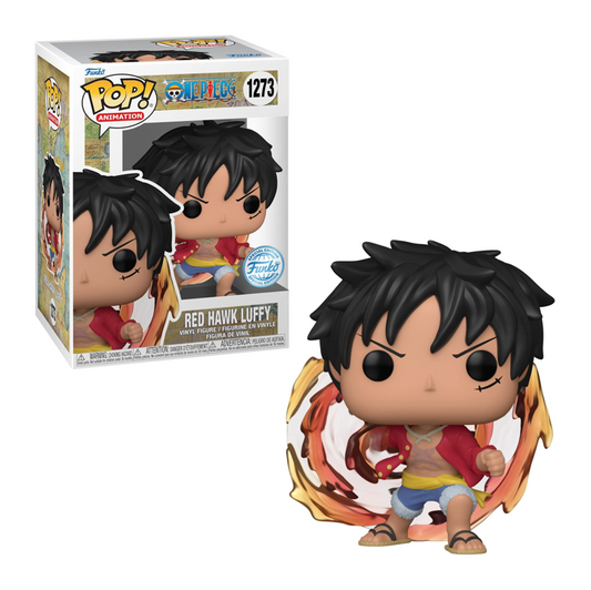 FUNKO POP - One Piece #1273 Red Hawk Luffy - Vinyl Figur NEU