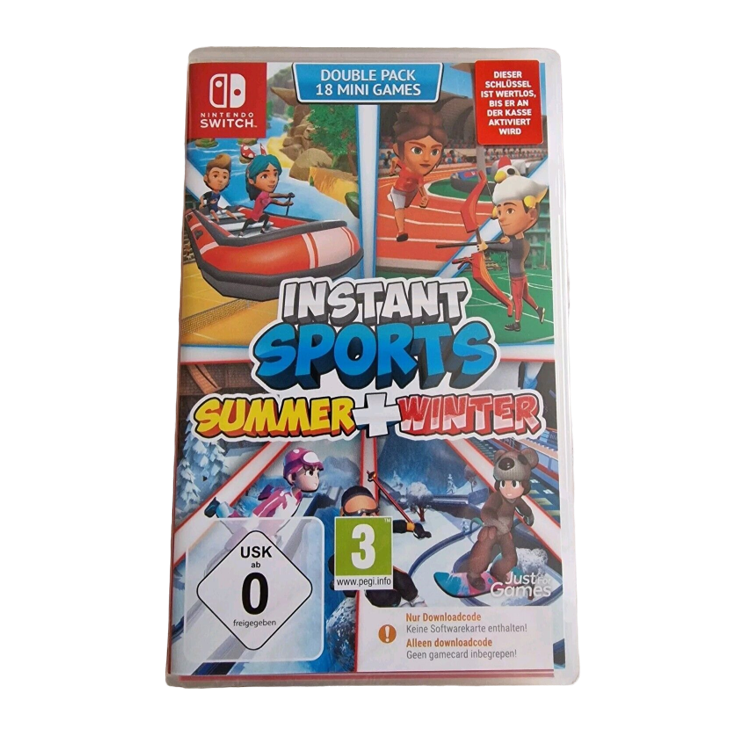 Nintendo Switch - Instant Sports Summer + Winter Double Pack - NEU & OVP (Code)