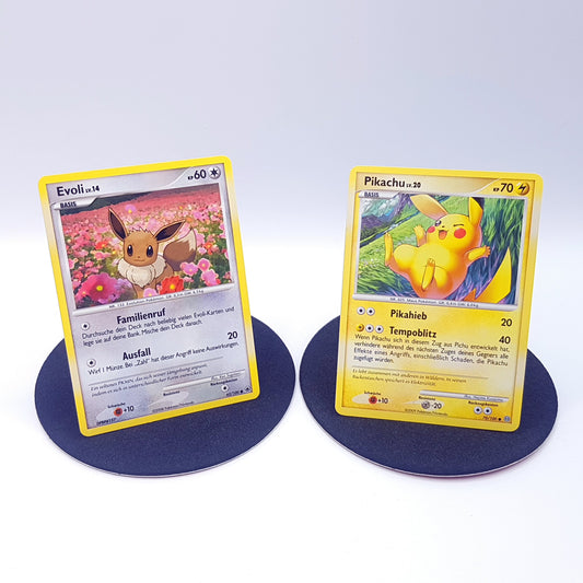 Pokemon Karten - Evoli 62/100 & Pikachu 70/100 - deutsch