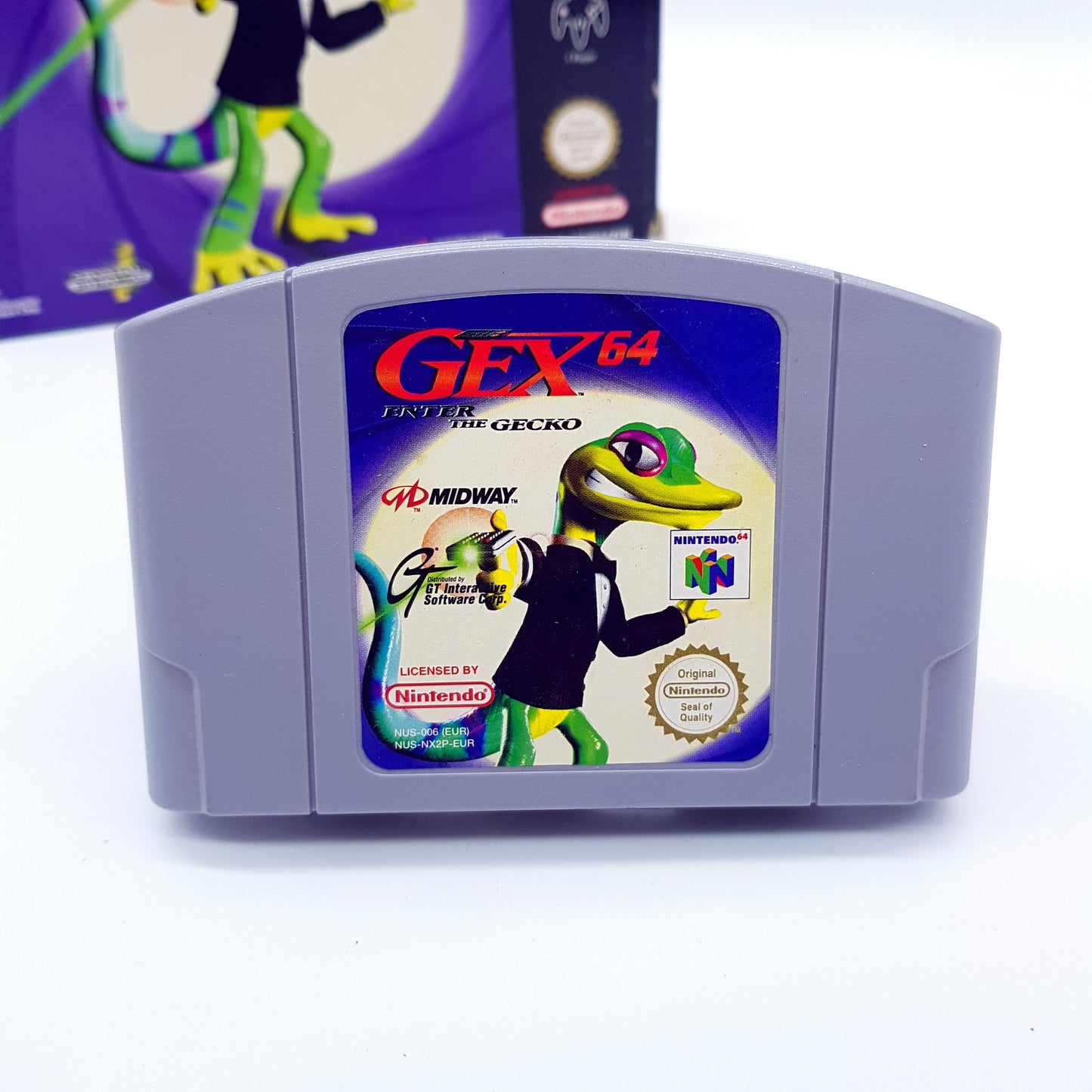 Nintendo 64 - N64 - GEX 64 - PAL - inkl OVP & Anleitung