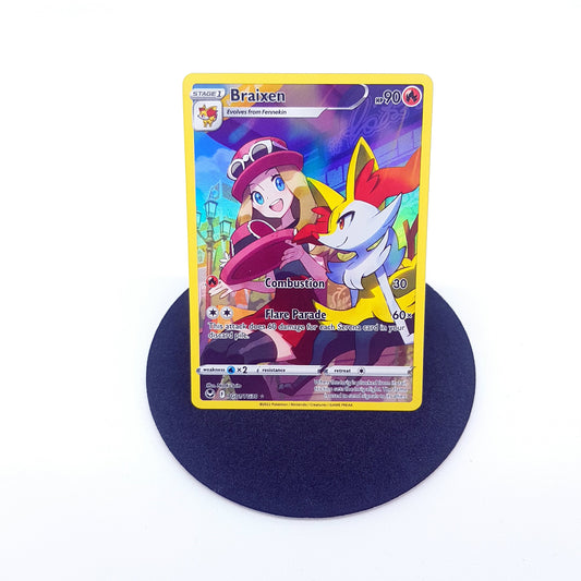 Pokemon Karte - Braixen TG01/TG30 FulArt holo - deutsch