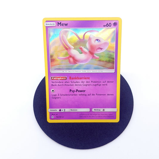 Pokemon Karte - Mew 76/214 holo 2019 - deutsch