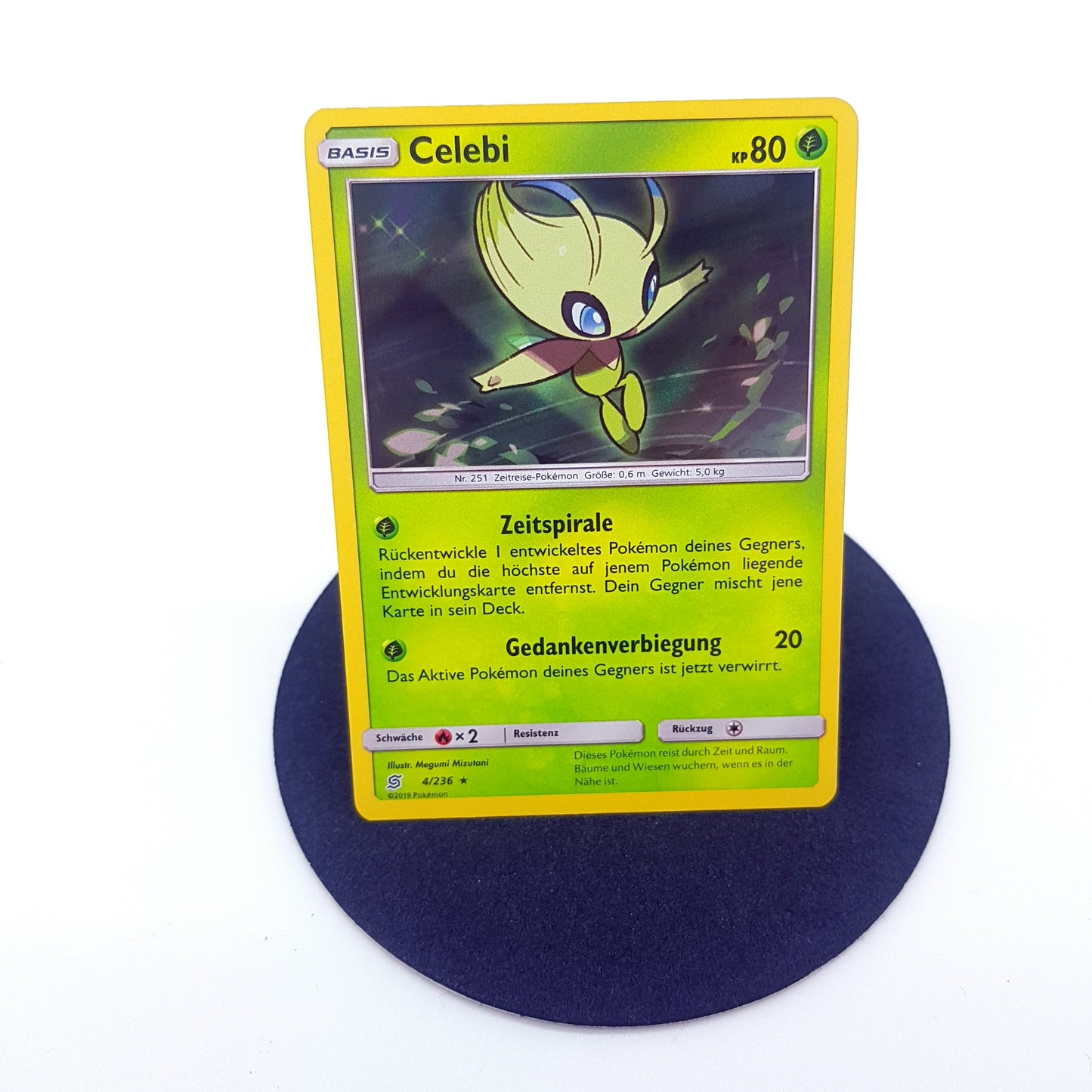 Pokemon Karte - Celebi 4/236 holo 2019 - deutsch