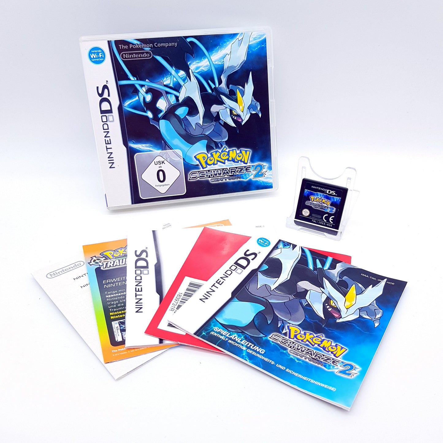 Nintendo DS - Pokemon schwarze Edition 2 (CIB komplett) - gebraucht