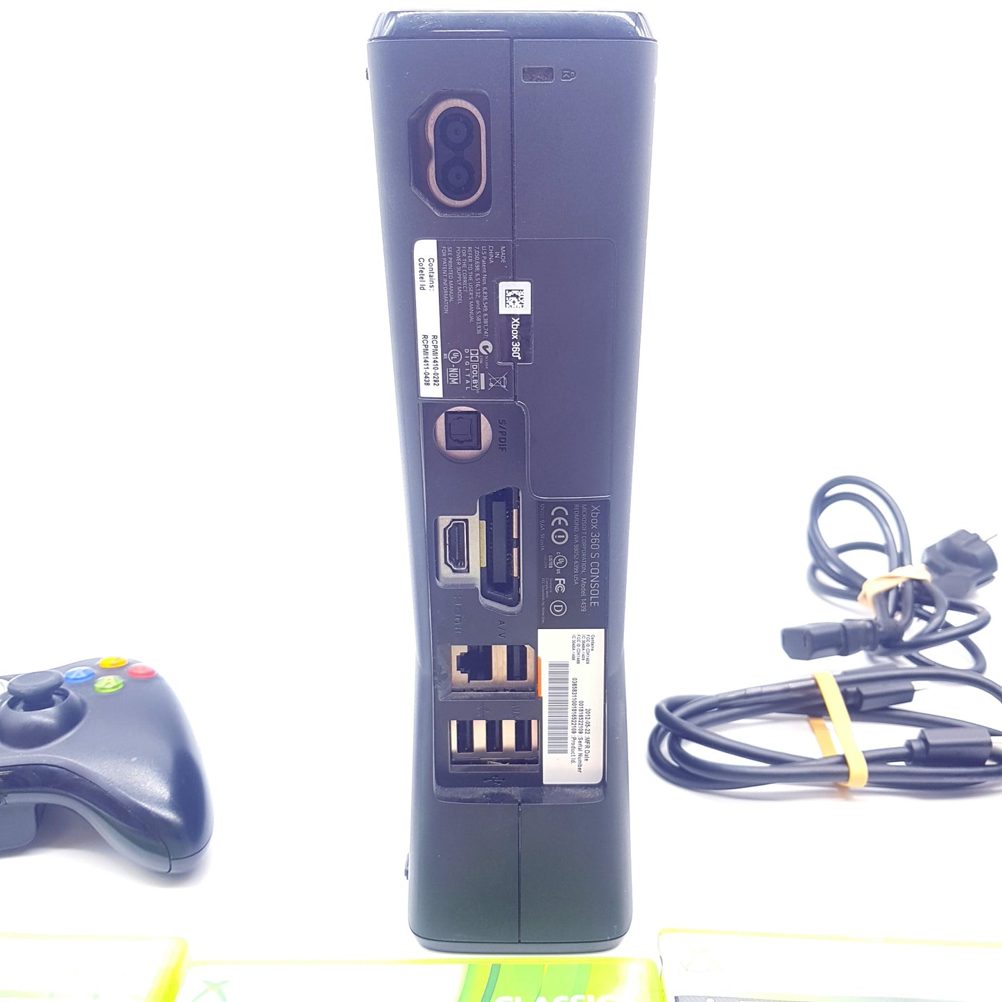 Microsoft Xbox 360 Konsole (250GB) + Zubehör + 7 Spiele - gebraucht