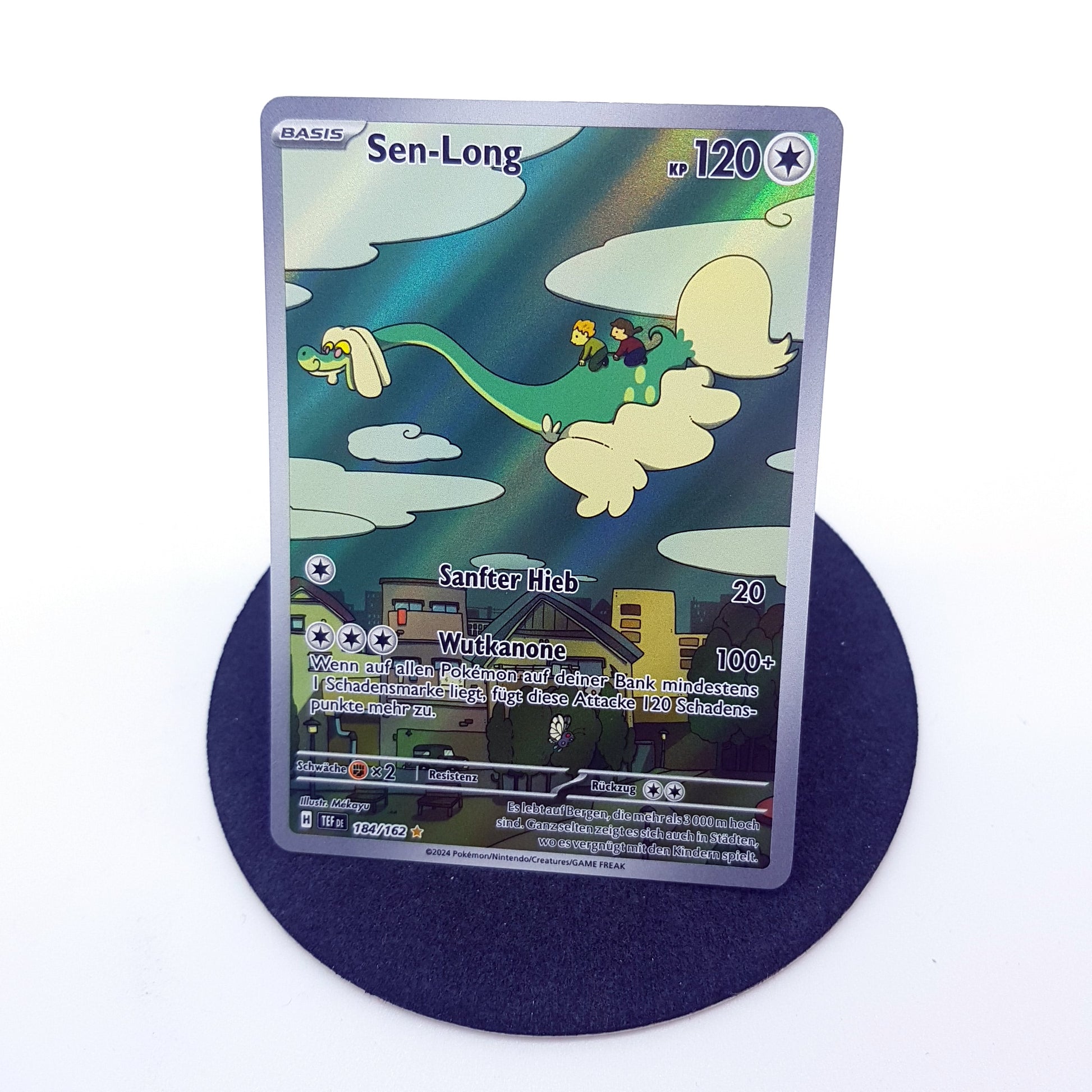 Pokemon Sen-Long 184/162 Gewalten der Zeit deutsch Mint