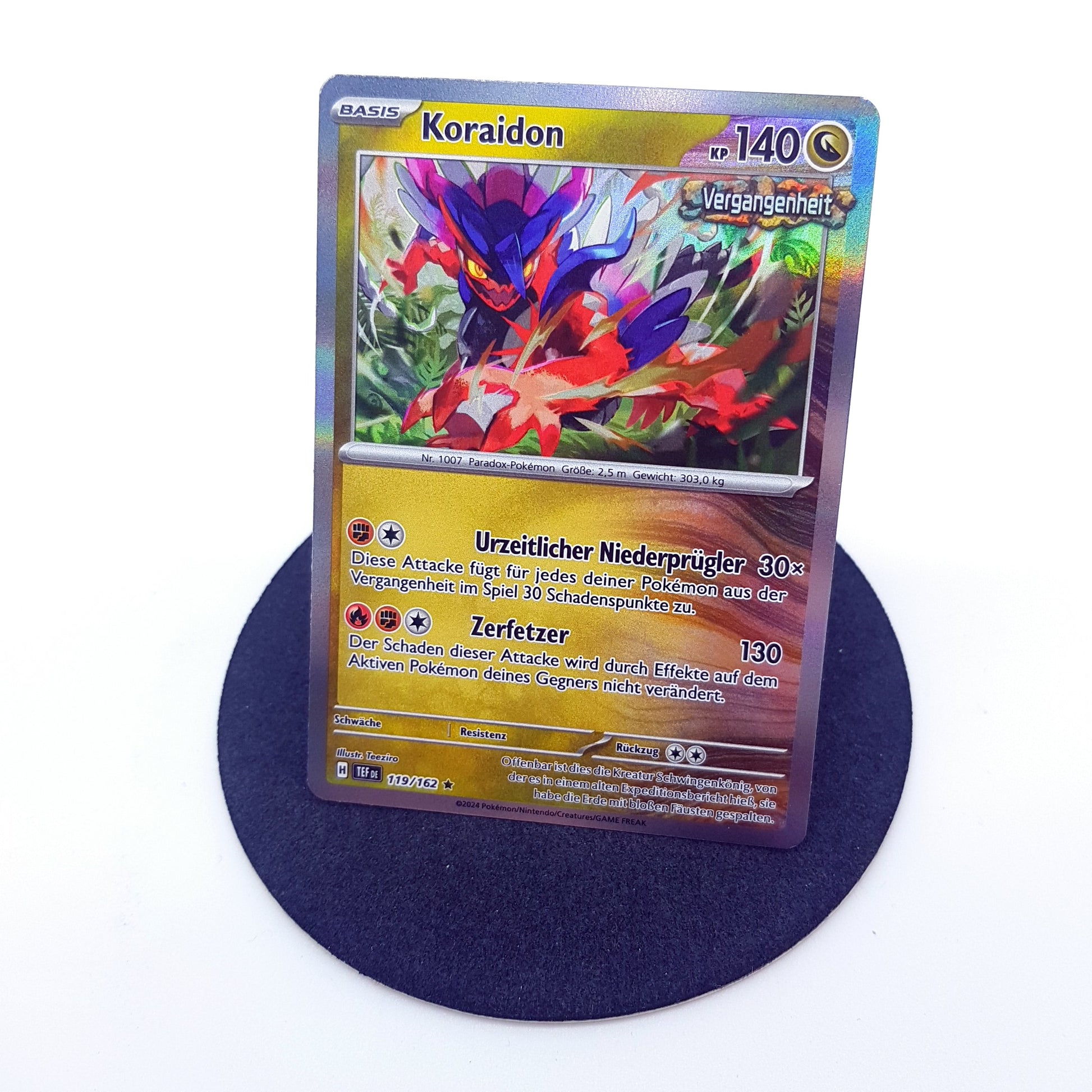 Pokemon Koraidon 119/162 Gewalten der Zeit deutsch Mint