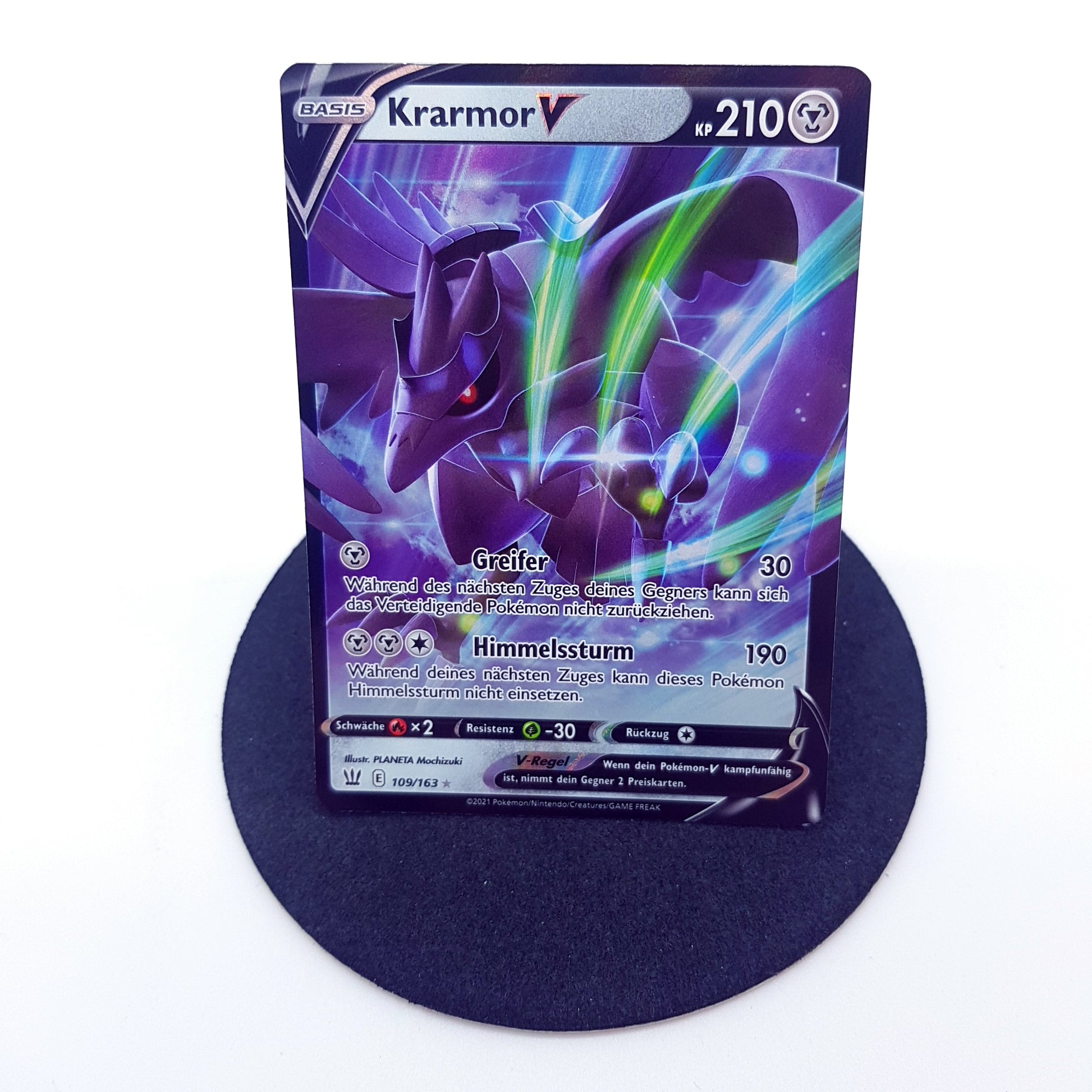 Pokemon Kramor V 109/163  Kampfstile deutsch Mint