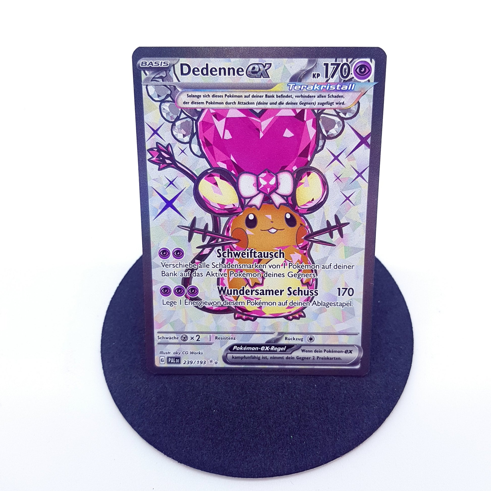 Pokemon Dedenne ex 239/193 Entwicklungen in Paldea deutsch Mint