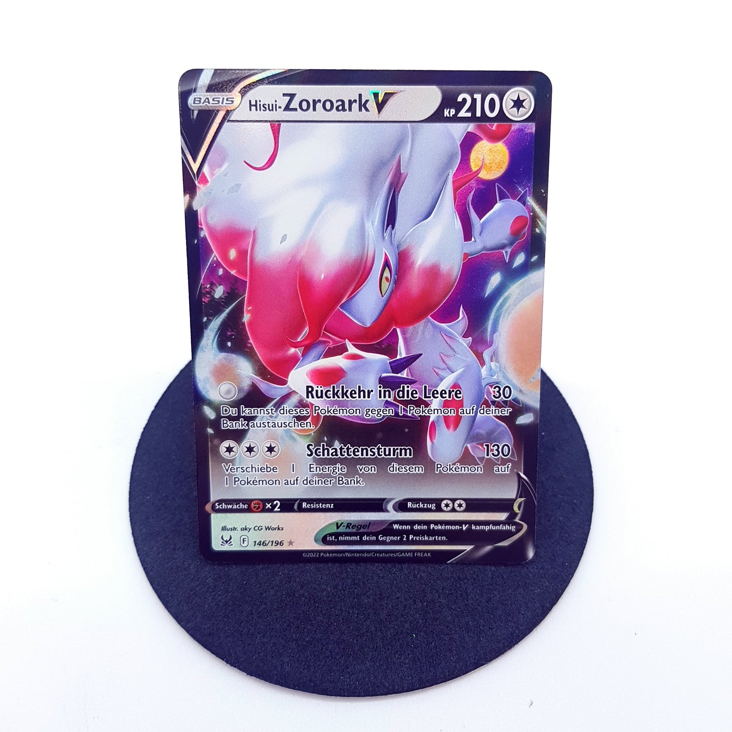 Pokemon Hisui-Zoroark V 146/196 Verlorener Ursprung deutsch Mint