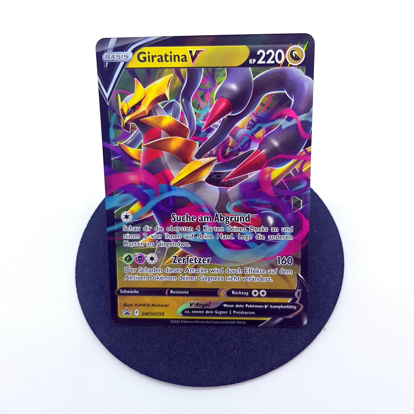 Pokemon Giratina V SWSH259 Black Star Promo deutsch Mint