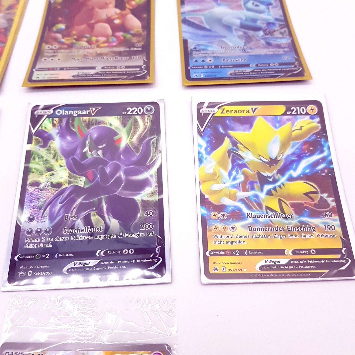 Pokemon 10 x Holo EX V Shiny Fullart Radiant Strahlend - mint - deutsch