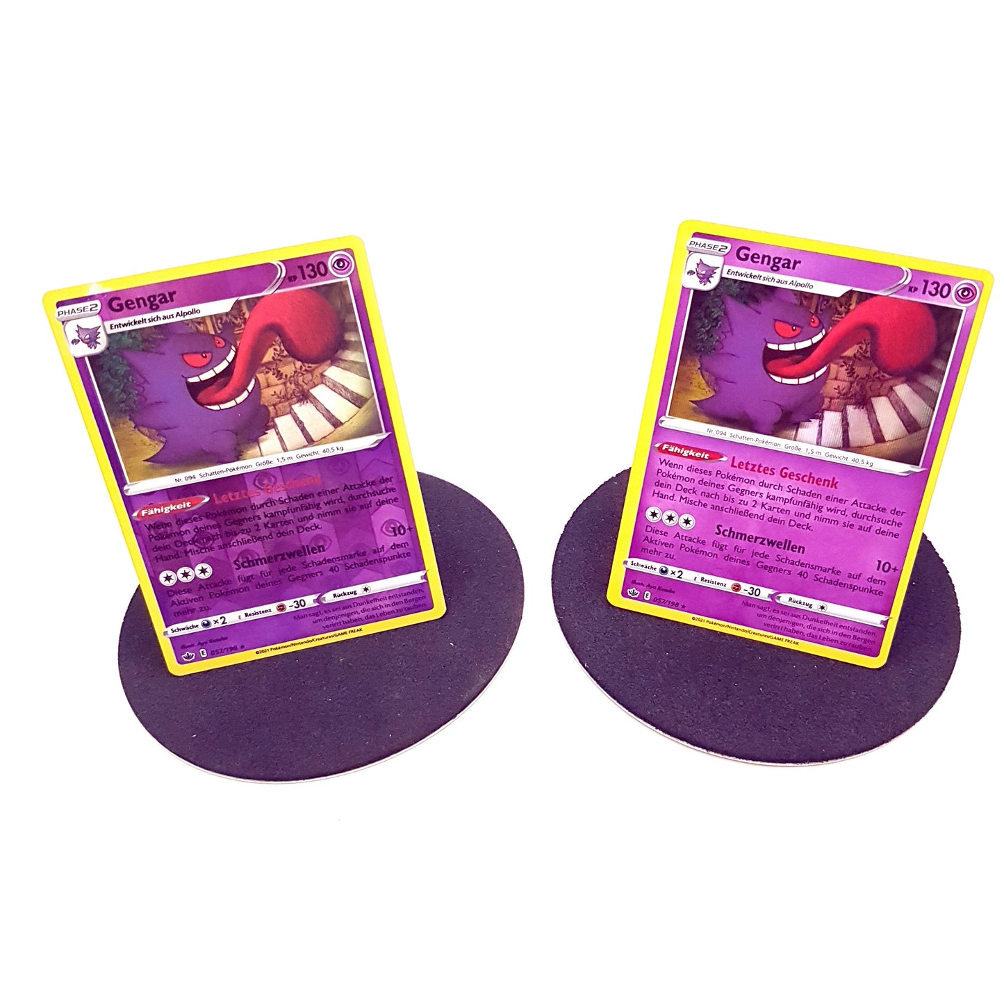 Pokemon Gengar 057/198 holo & reverse Holo - mint - deutsch