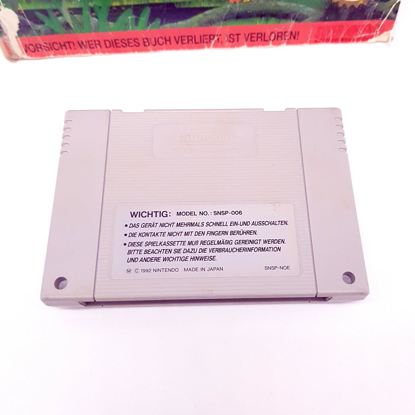 SNES Super Nintendo - Secret of Mana (PAL) - Modul inkl Lösungsbuch