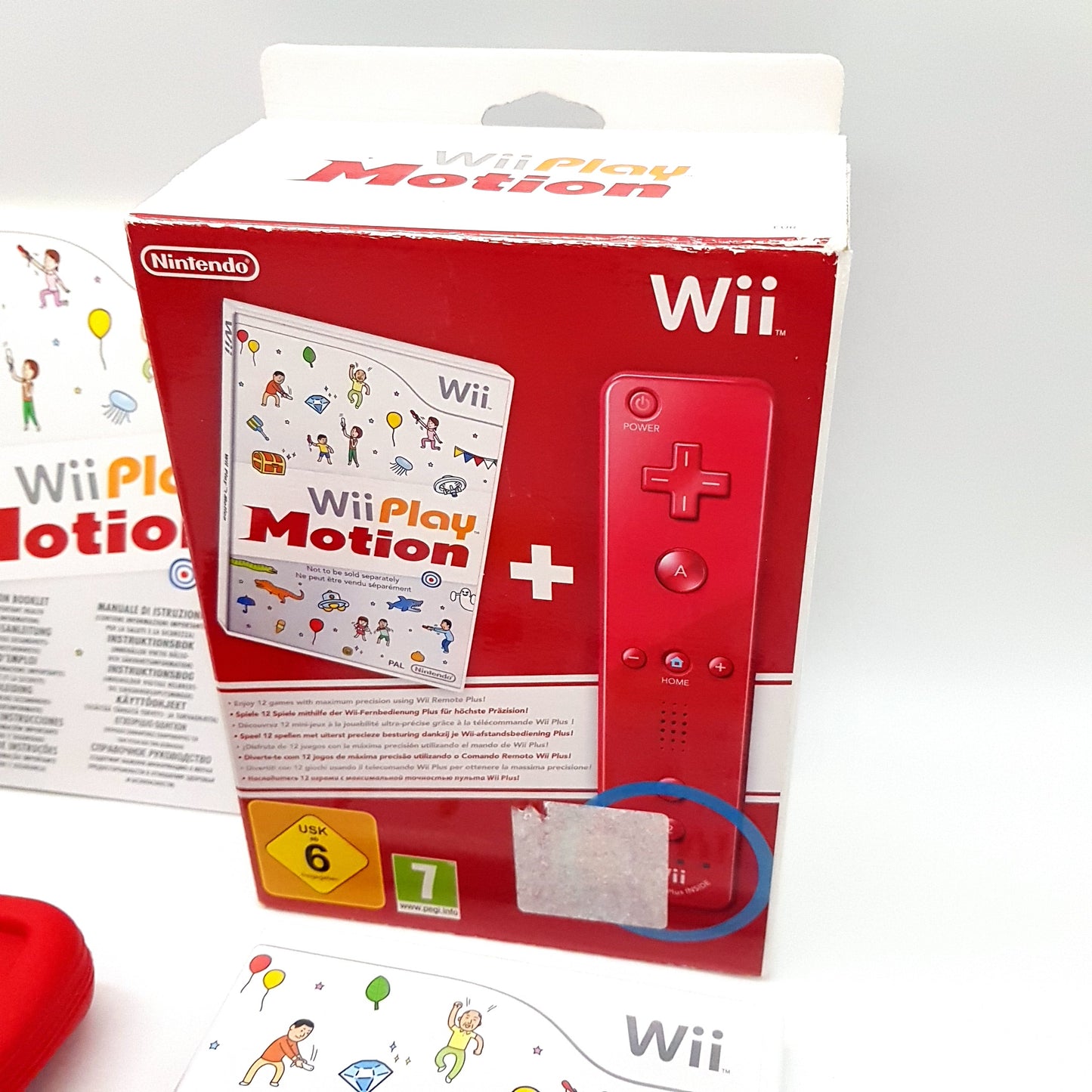 Nintendo Wii - Wii Play Motion inkl Controller rot & OVP - gebraucht