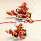 LEGO 71777 NINJAGO Kai's Dragon Power Flip Spinjitzu, Minifigur Kai, Drachenpower