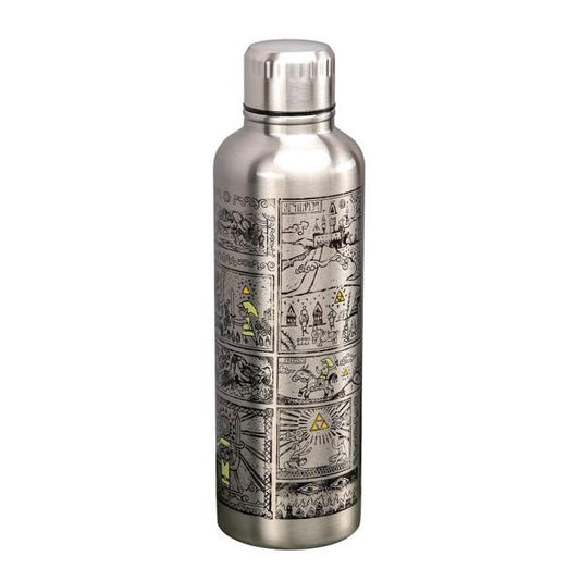 Wasserflasche 500 ml - Legend of Zelda - auslaufsicherer Deckel - für Schule, Büro, Arbeit, Outdoor