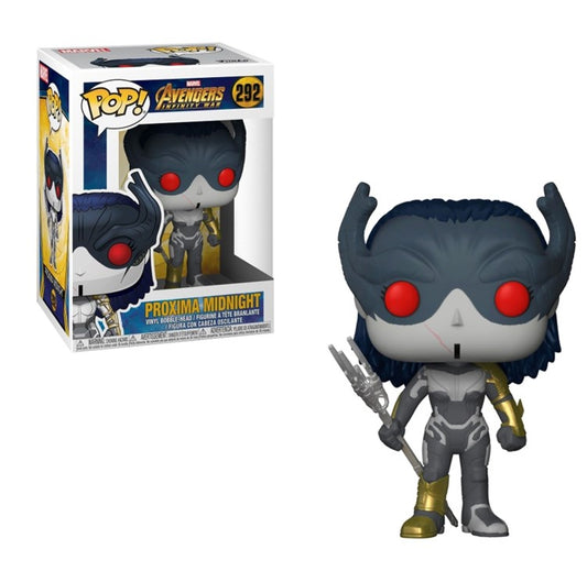 FUNKO POP Marvel Avengers Infinity War #292 Proxima Midnight - Vinyl Figur NEU