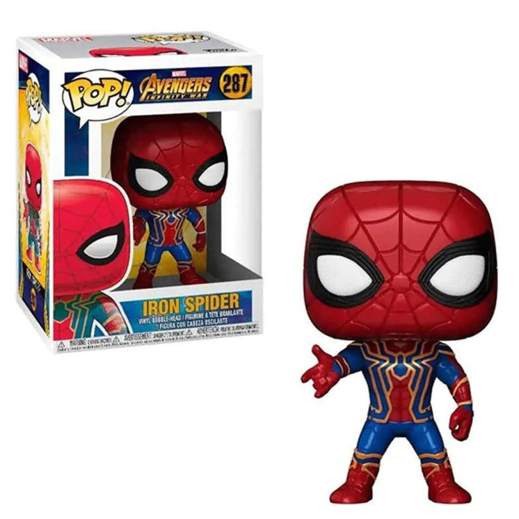 FUNKO POP Marvel Avengers Infinity War #287 Iron Spider - Vinyl Figur NEU