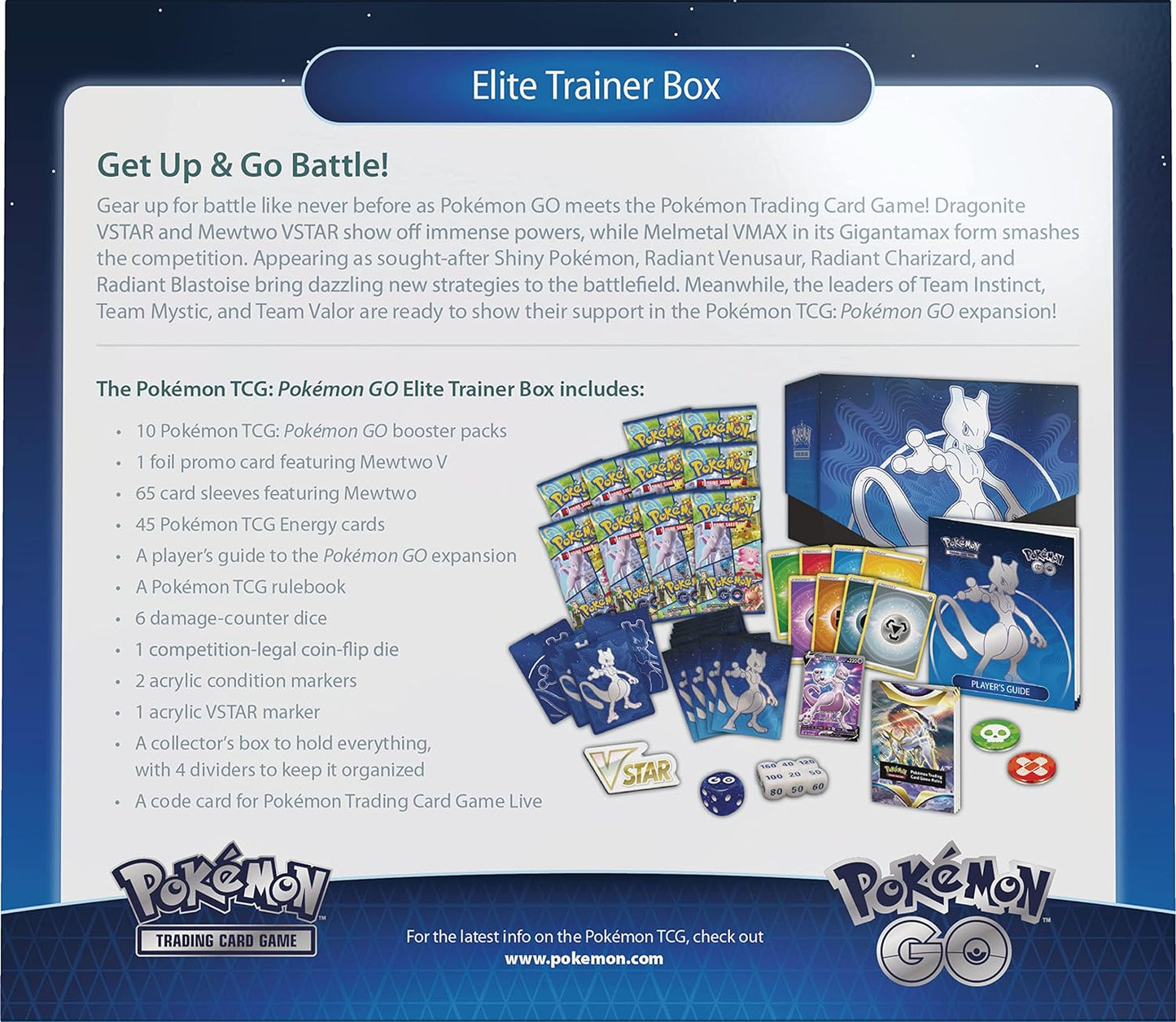 Pokémon GO Elite Trainerbox ETB - englisch EN