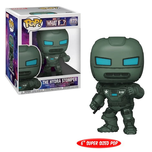 FUNKO POP Marvel What if...? #872 The Hydra Stomper - 6" - 15cm - groß - Vinyl Figur NEU