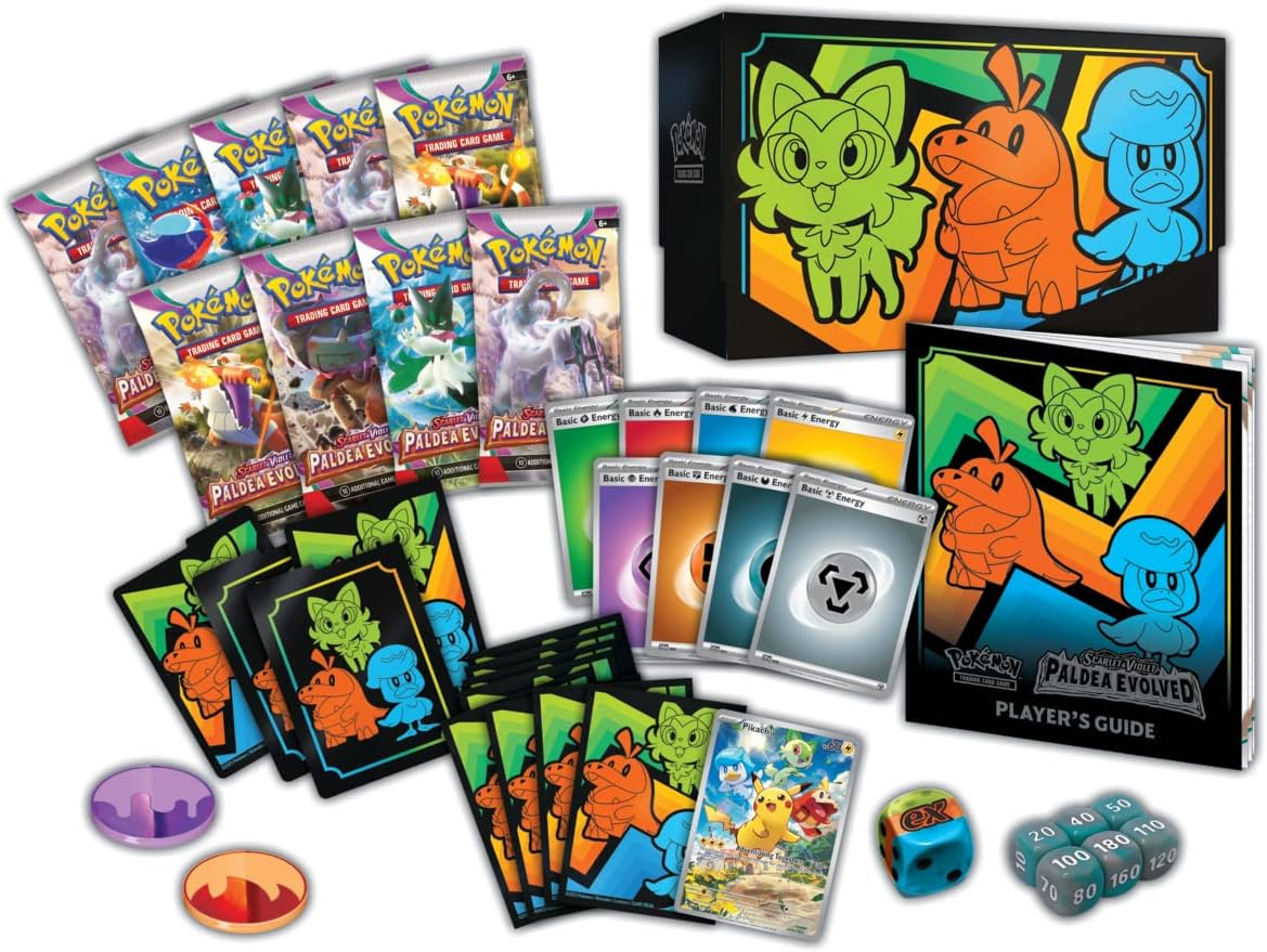 Pokemon Scarlet & Violet Paldea Evolved Elite Trainer Box EN