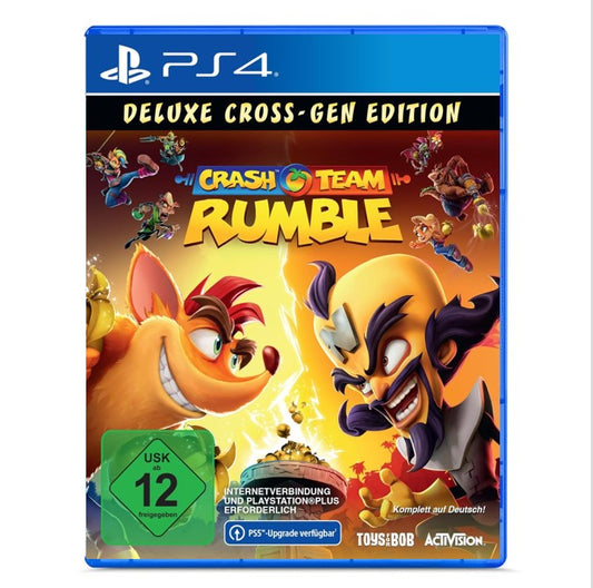 PS4 Playstation 4 - Crash Team Rumble - Deluxe Edition - NEU sealed