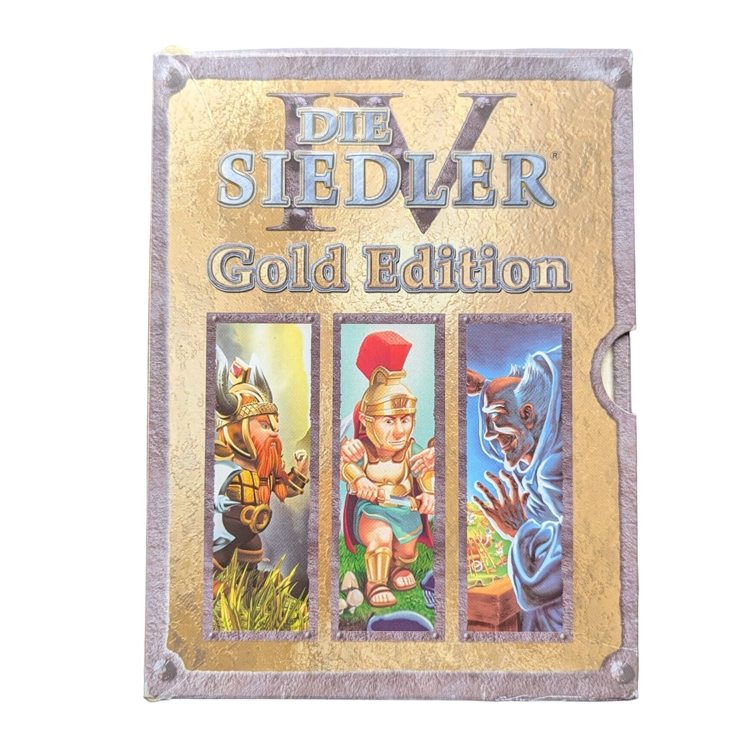 PC Spiel Die Siedler IV Gold Edition - gebraucht sehr gut