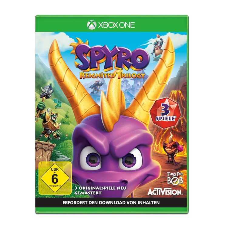 Xbox One - Spyro Reignited Trilogy (3 Spiele) - gebraucht