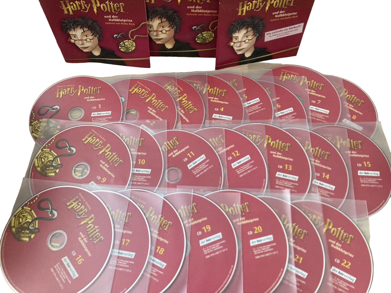 Harry Potter und der Halbblutprinz - Hörbuch Hörspiel - 22 Audio CDs Rufus Beck