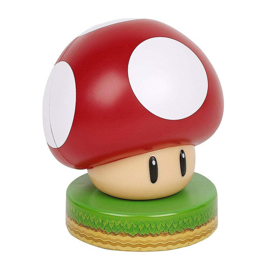 Super Mario Pilz Mushroom Icons Light Lampe Licht Nachtlicht