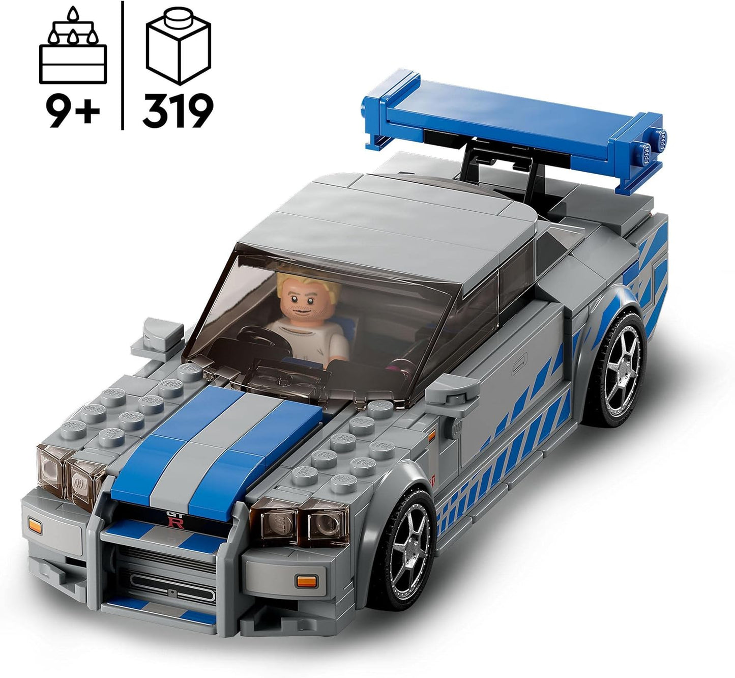 LEGO 76917 - Speed Champions 2 Fast 2 Furious Nissan Skyline GT-R (R34) - NEU OVP