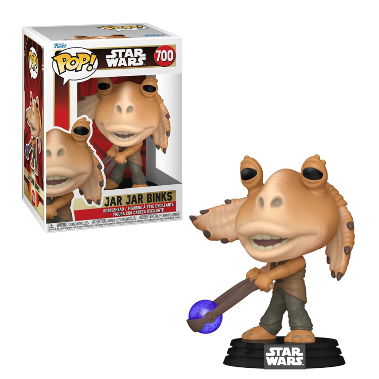 FUNKO POP Star Wars #700 Jar Jar Binks - Vinyl Figur NEU