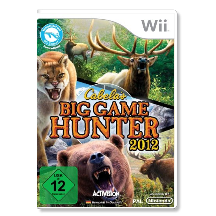 Nintendo Wii - Cabela's Big Game Hunter 2012 - gebraucht