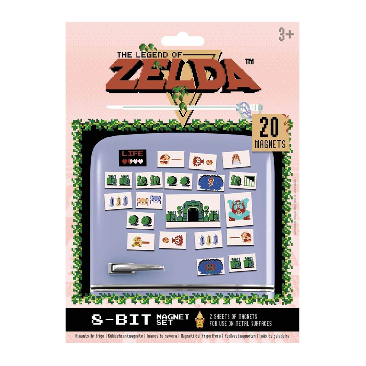 Pyramid Nintendo The Legend of Zelda - Magnet Set Kühlschrankmagnete (20 Stück)