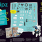 Kosmos 621001 - Chipz - Der intelligente Roboter für Kinder, folgt Bewegungen, weicht aus, Licht Sound Spielzeug