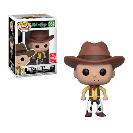 FUNKO POP Rick and Morty #364 Western Morty 2018 Summer Convention - Vinyl Figur