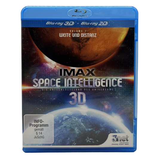 IMAX Space Intelligence 3D - Volume 1 Weite und Distanz - Blu Ray 3D - NEU & OVP