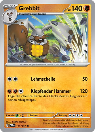 Pokemon Karmesin & Purpur - Obsidian Flammen (Reverse Holo Karten 100-199 Auswahl)