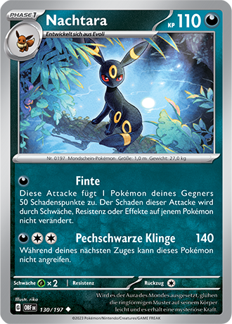 Pokemon Karmesin & Purpur - Obsidian Flammen (Reverse Holo Karten 100-199 Auswahl)