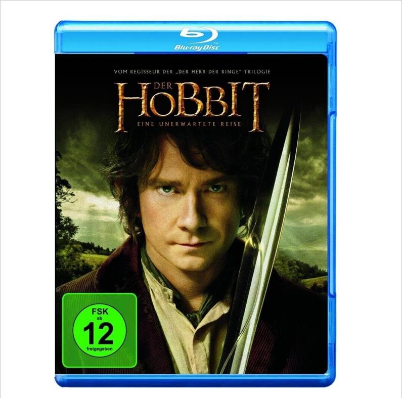 Der Hobbit - Eine unerwartete Reise - Der Herr der Ringe - Blu Ray Zustand sehr gut