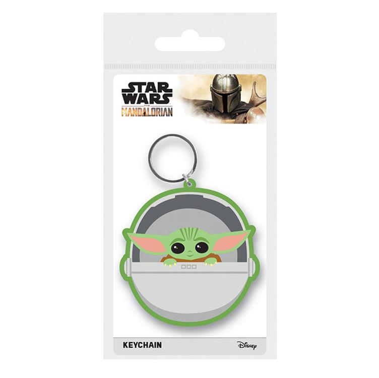 Schlüsselanhänger Star Wars Mandalorian The Child Grogu Baby Yoda Keychain