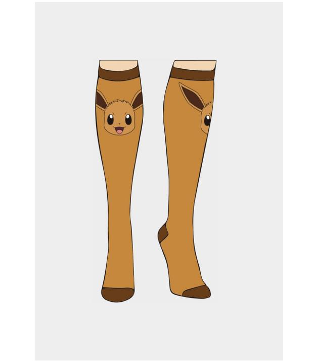 Pokemon Eevee Knee High Socks Size 39-42