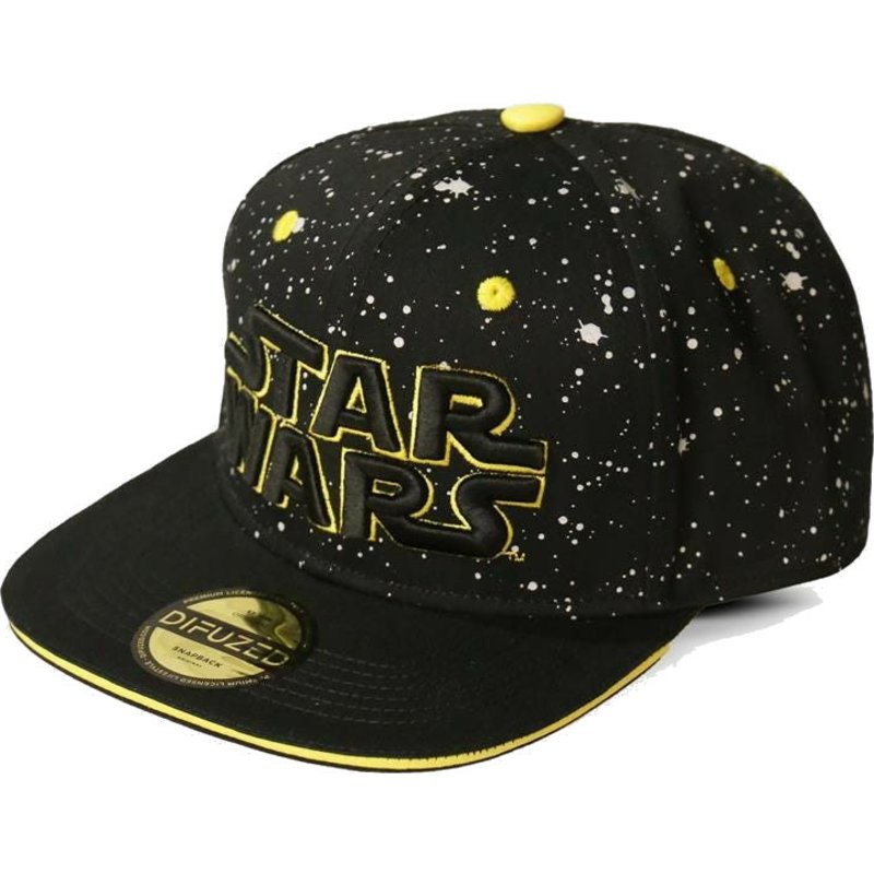 Star Wars: Galaxy Logo - Snapback Cap Mütze Basecap - verstellbar